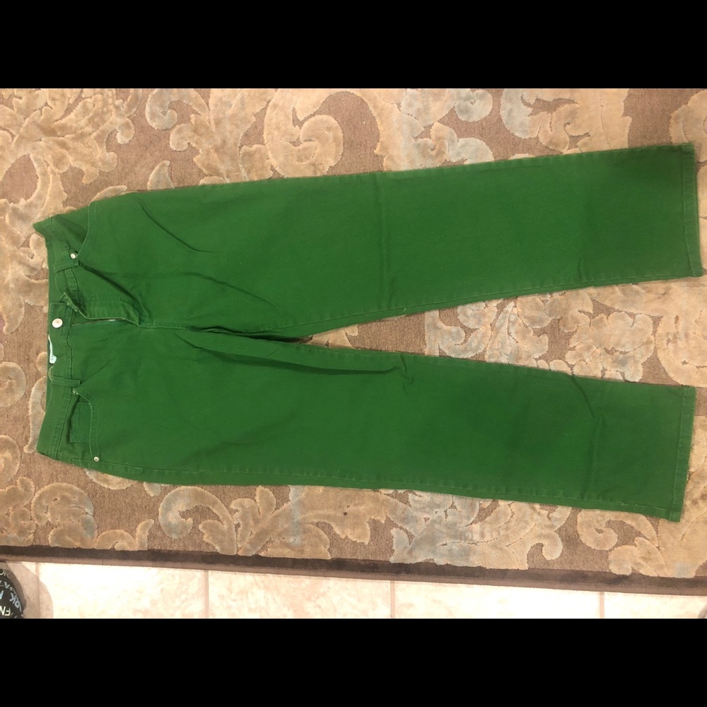 Charter Club Green Denim